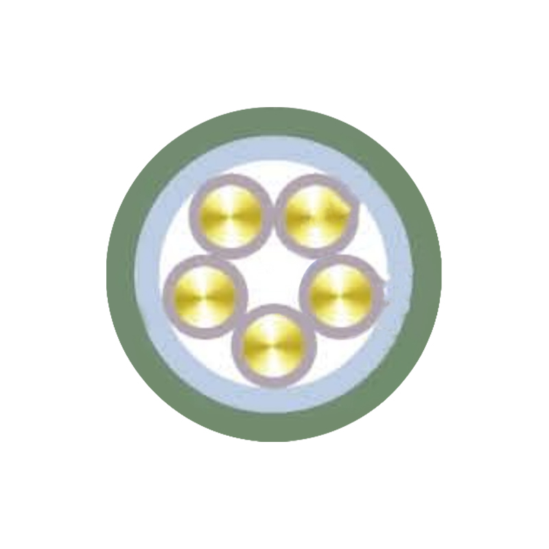 Matigas na Rubber Insulated Cable Ng Rated Voltages Hanggang At Kasama ang 450/750V