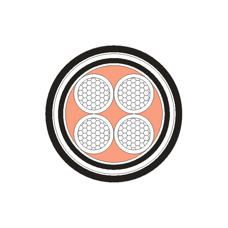 XLPE/PVC Insulated Power Cable para sa Rated Voltage 0.6/1kV