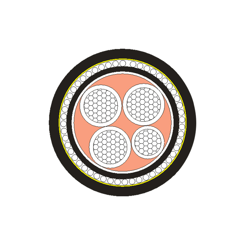 XLPE/PVC Insulated Power Cable para sa Rated Voltage 0.6/1kV