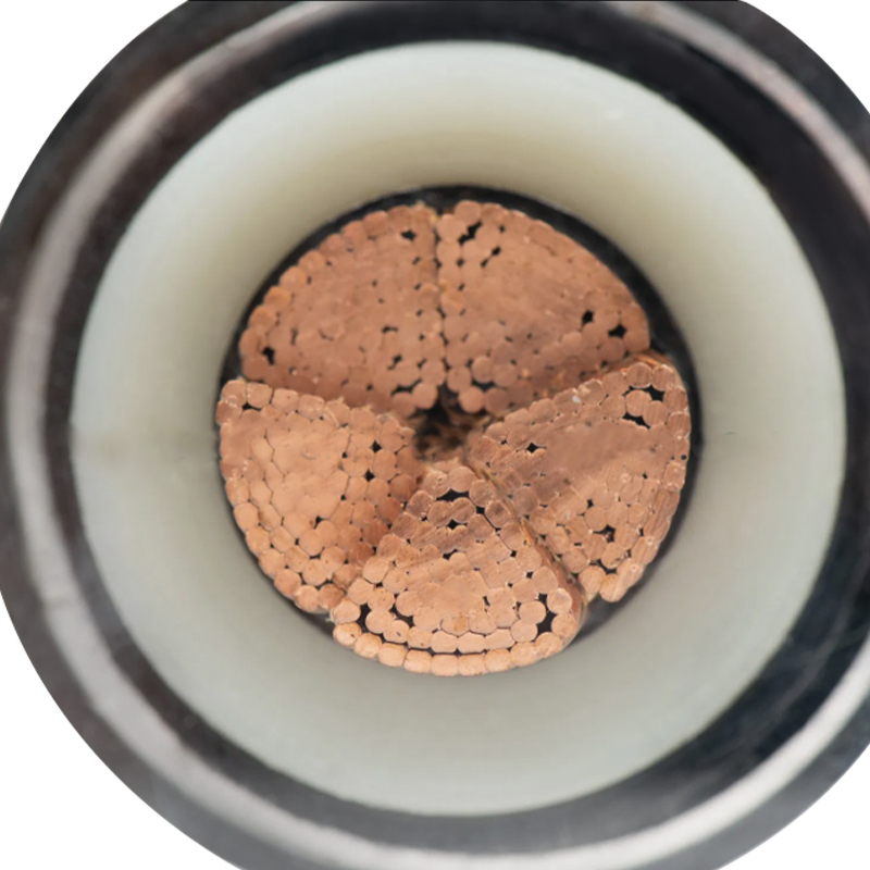 XLPE Insulation Cable Corrugated Aluminum Sheath Para sa Rated Voltage Ng 290/500kV